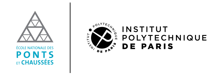 Logo Institut Polytechnique de Paris et École Nationale des Ponts et Chaussées