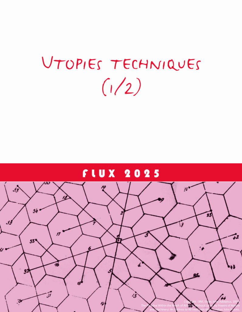 Couverture Revue Flux Utopies Techniques