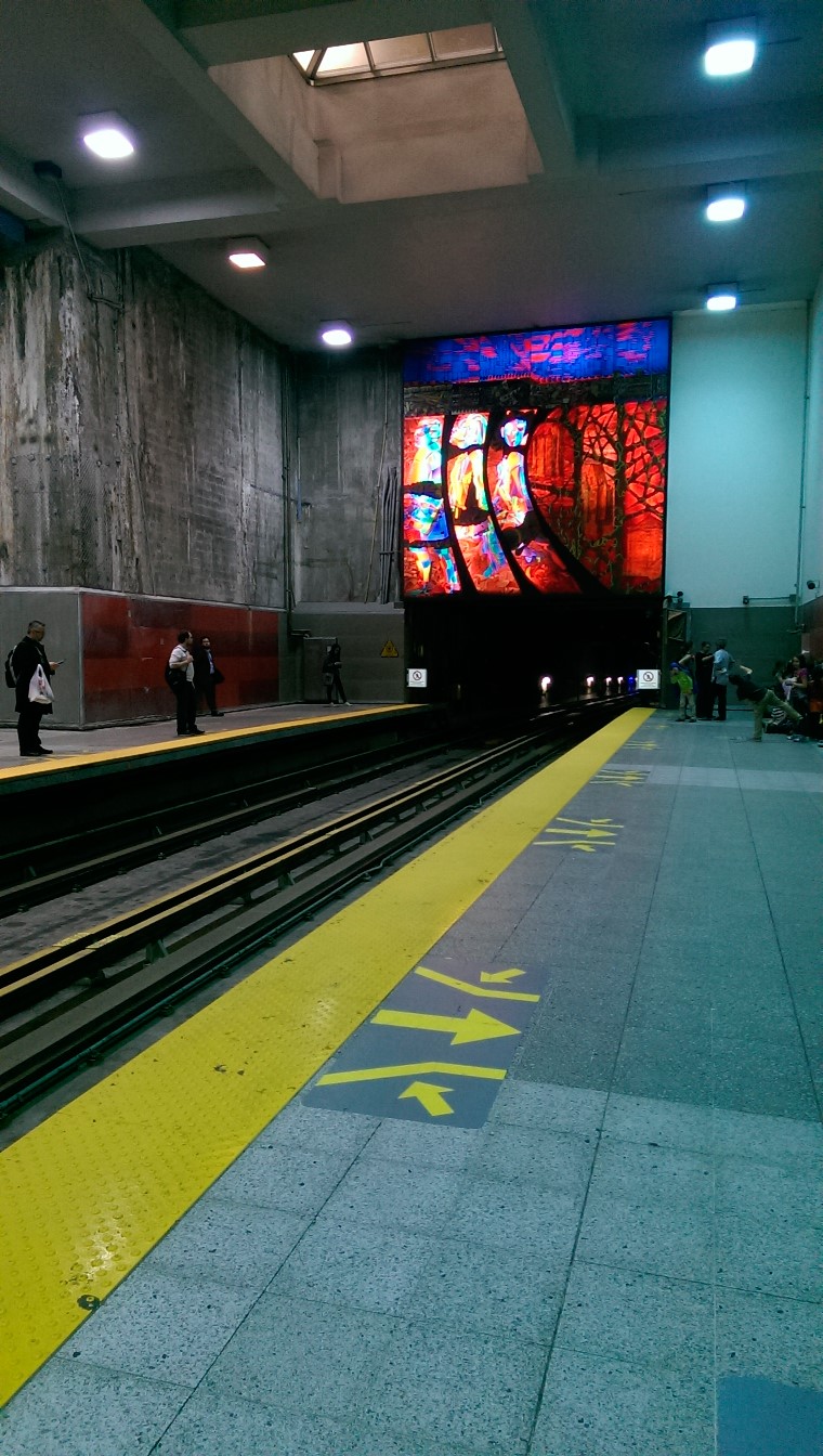 Photo du métro à Montréal