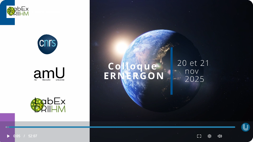 Vidéo colloque ENERGON 2025 - Session 6 Reconfiguration des échelles et enjeux de gouvernance Canal U